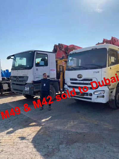 putzmeister M49 &M42 SOLD 