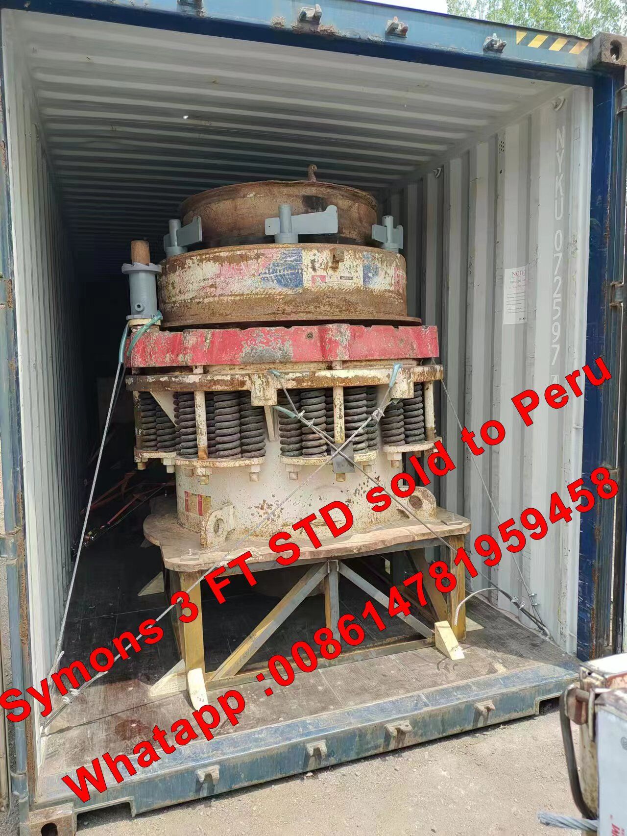 3FT STD motor :75Kw. Max bellow :120 Mm 