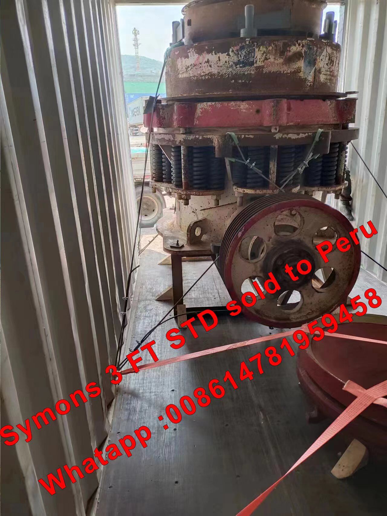 3FT STD motor :75Kw. Max bellow :120 Mm 