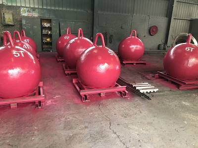 steel ball : 3-10 Ton