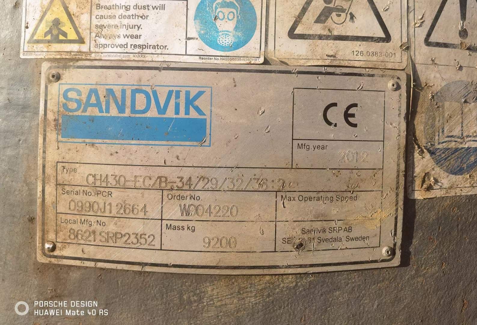 Sandvik Ch430 