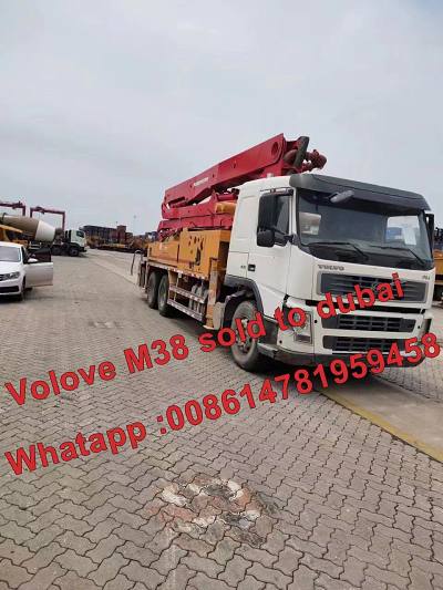 Putzmeister M38 sold to Dubai