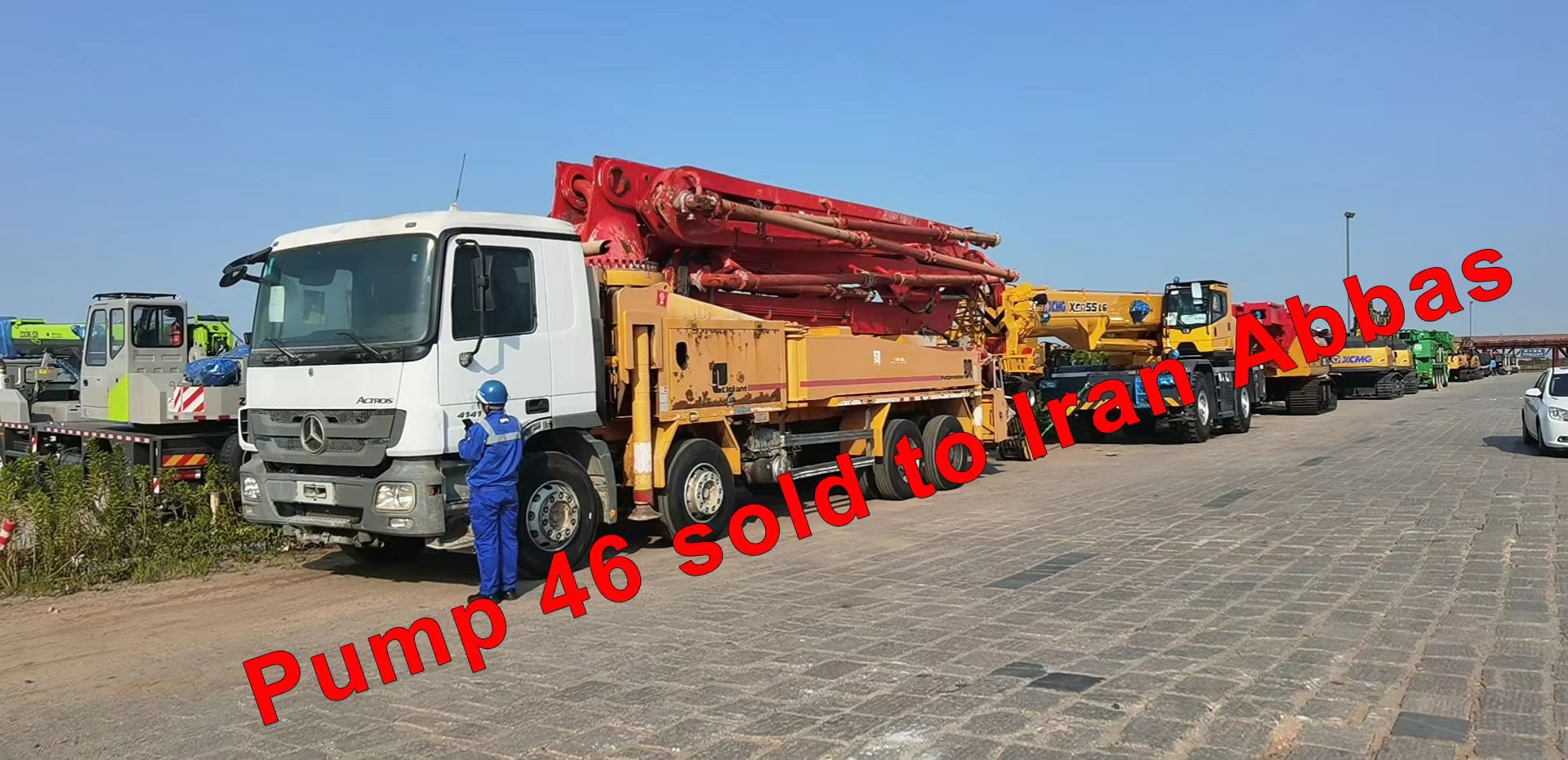 Putzmeister 46 sold to Iran