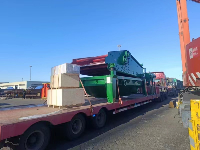 Sand-recovery system machine export to Dakar 