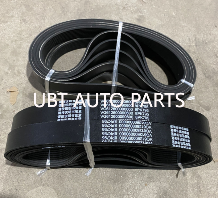 V-Belt 8pk 795 waterpump Hongyan