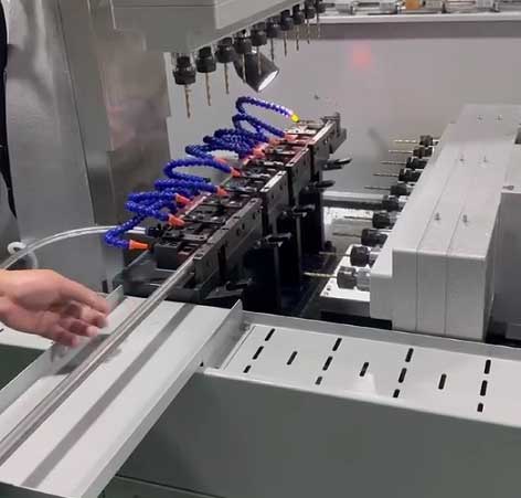 Snap Tie Drilling machine