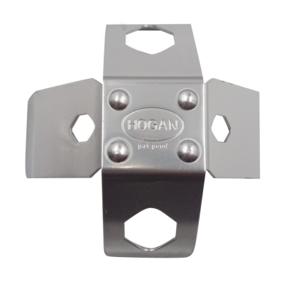 HS302 STEEL CLAMP (ONE PIECE BRACKET)