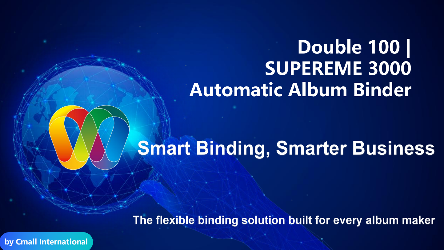 Double 100 presenta SUPREME 3000: Encuadernación inteligente, Negocio más inteligente