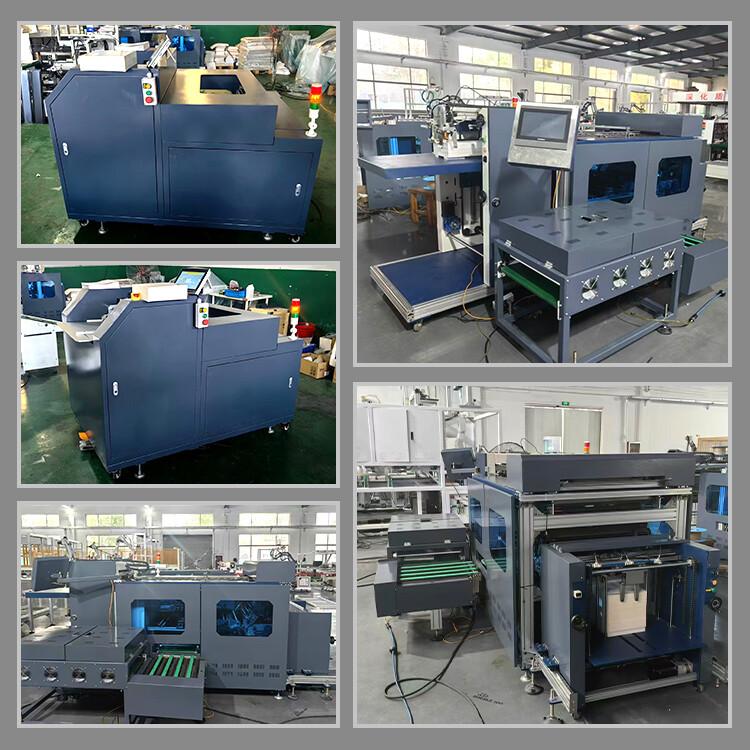 Máquina automática de encuadernación de álbumes