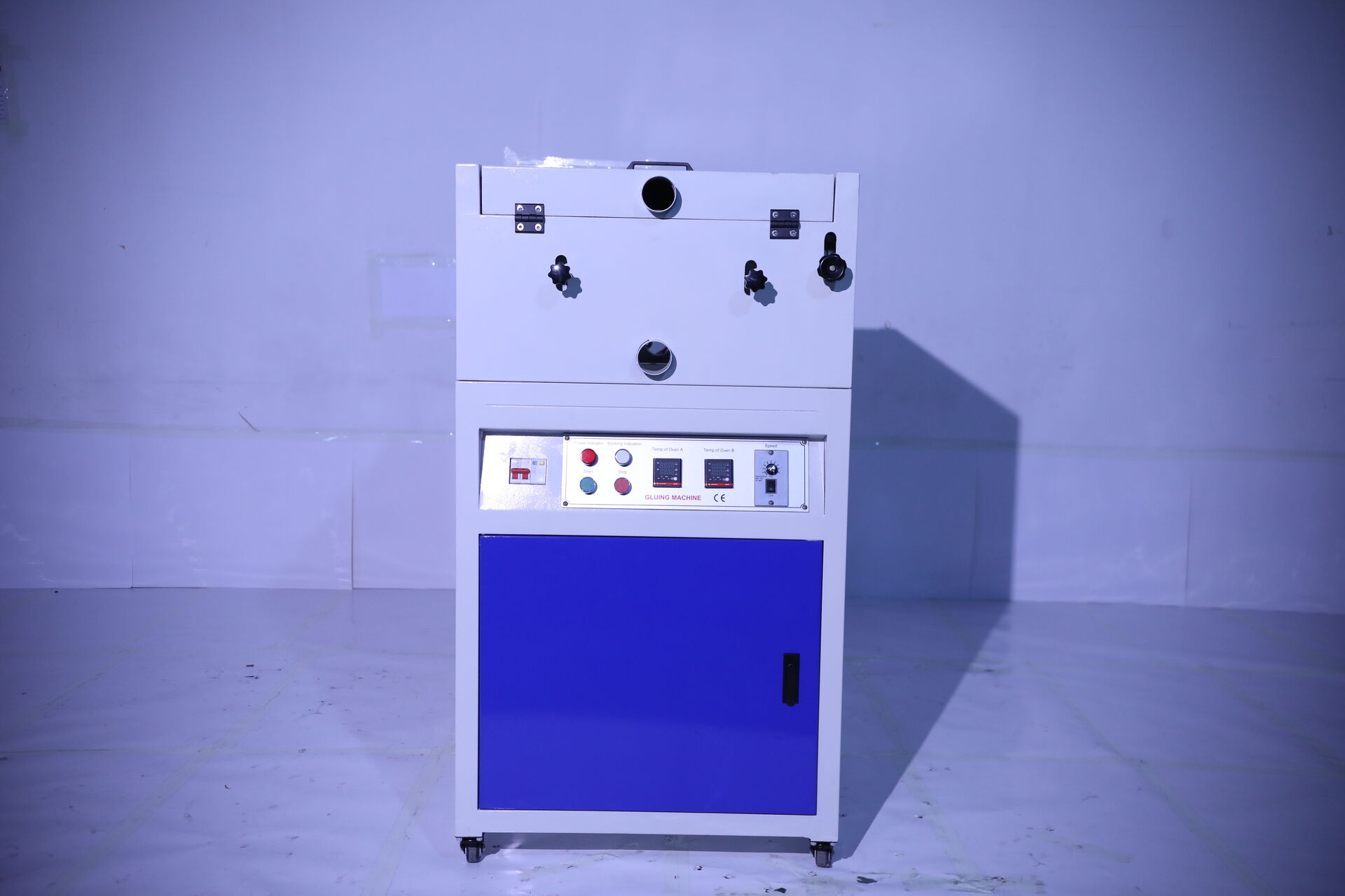 máquina encoladora de doble cara