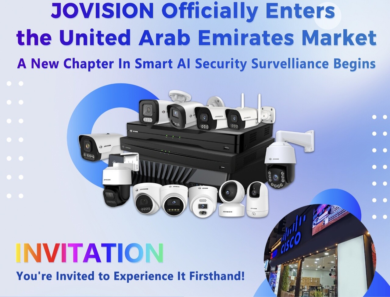 JOVISION Officially Enters the UAE Market, Ushering in a New Era of Smart Security