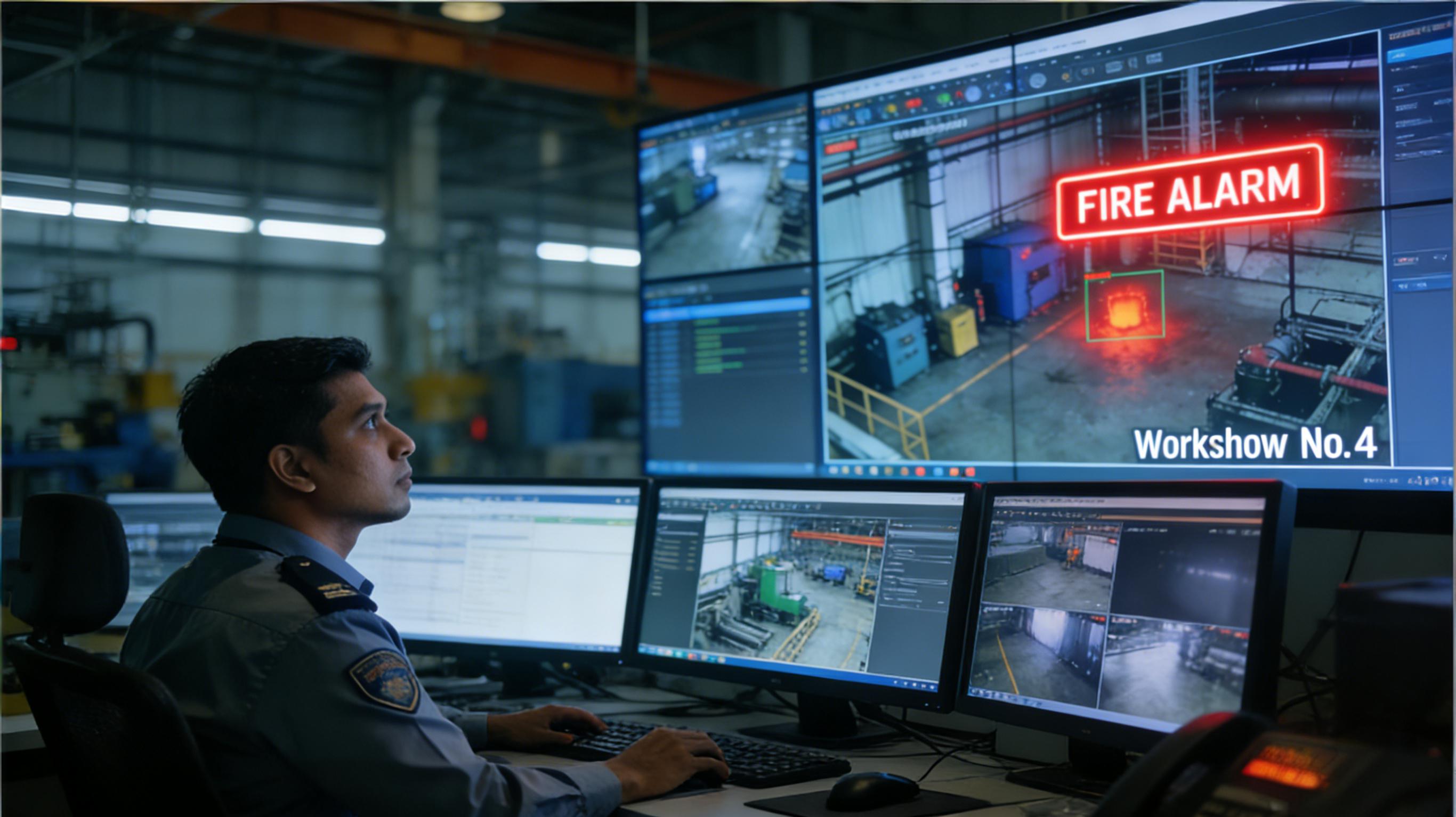 Extinguishing Risks at the Root —— Fire Alarm AI Camera