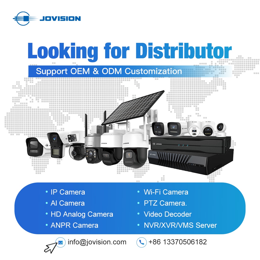 Recruiting National Distributors: Partner with JOVISION to Unlock New Profit Growth in Security