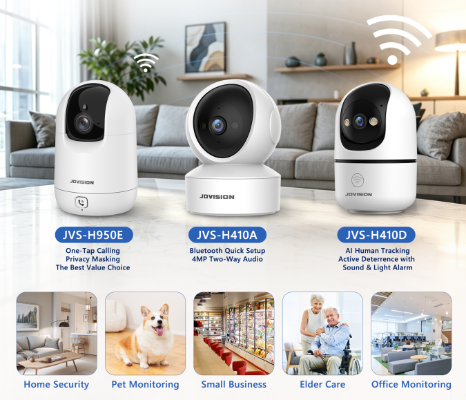 Best Home Indoor Camera Recommendations: JOVISION All-New AI Smart PTZ Camera Review & Application Guide