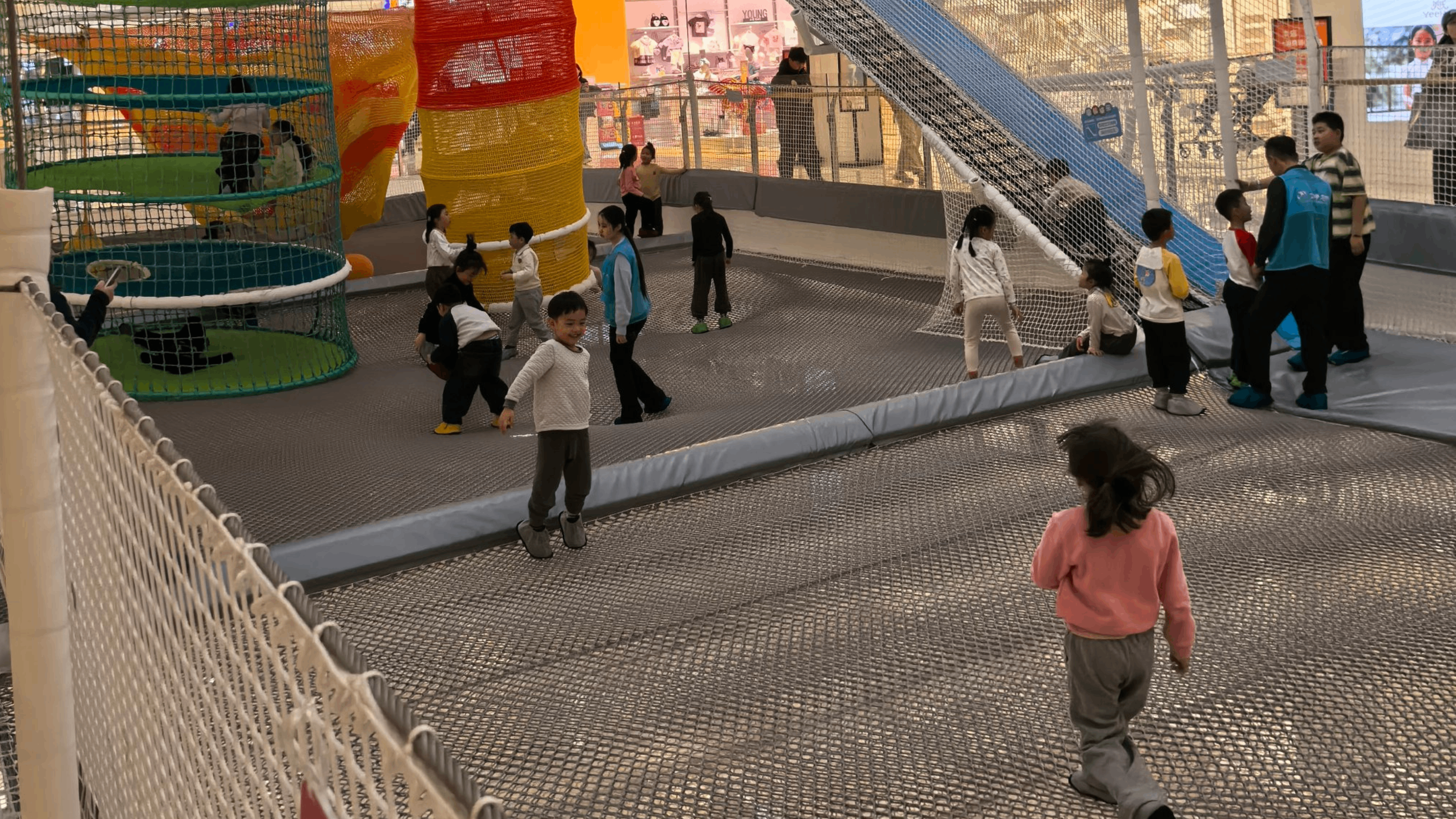 [Project Case] Aerial Magic Net · Longfor Paradise Walk, Fengxian, Shanghai