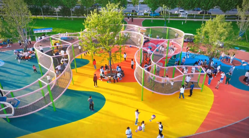 Binzhou Municipal Project: Nets Tribe Creates a Safe and Engaging Space for Children
