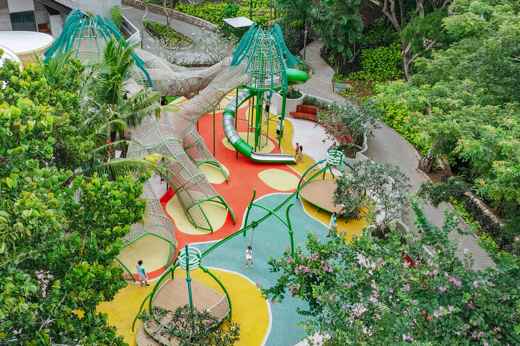 Bali Project Unveiled | Nets Tribe Creates a Tropical Net Wonderland