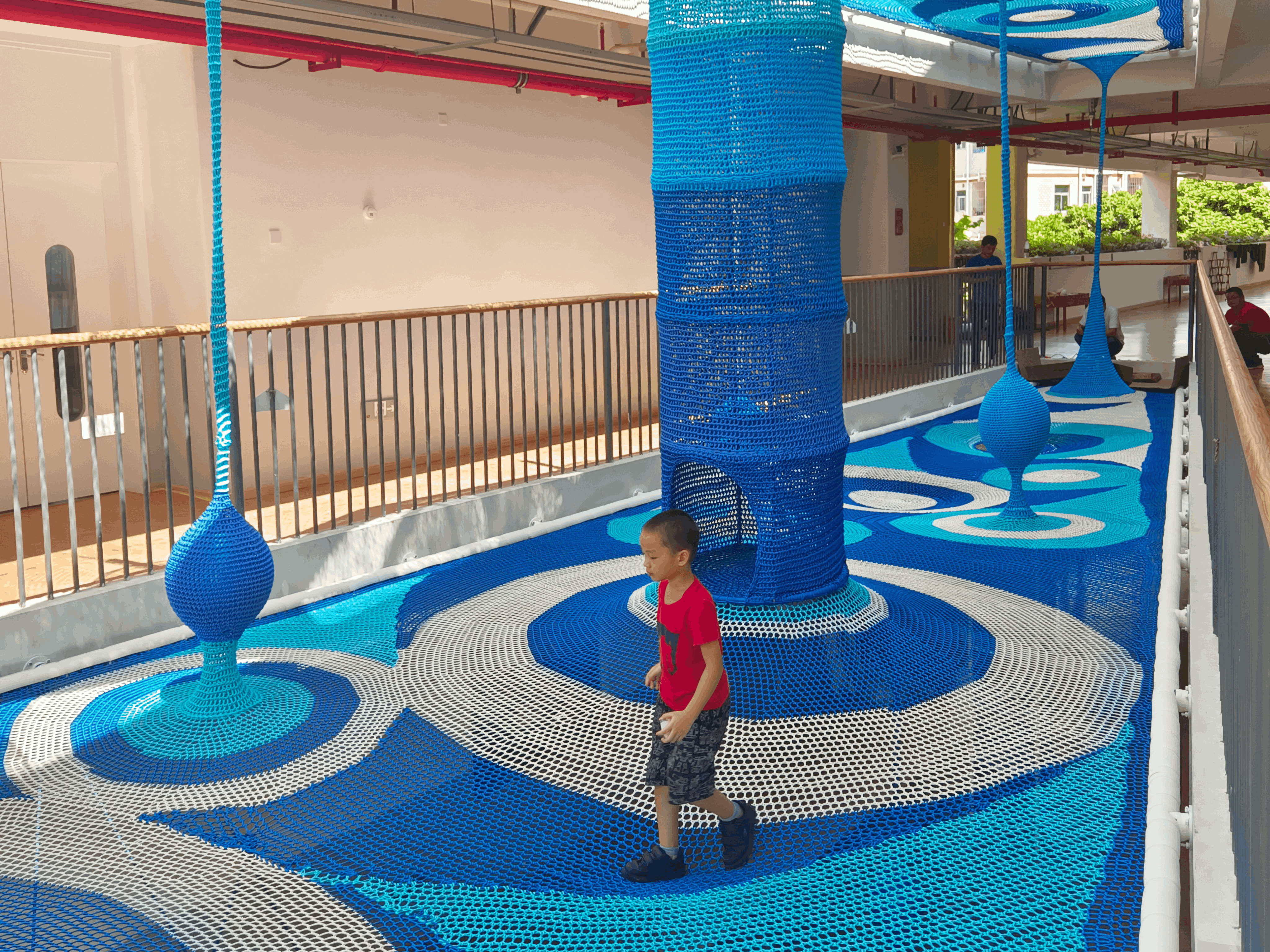 Project Case | Nets Tribe Empowers Dong'an Kindergarten with Immersive Rope Net Play Space