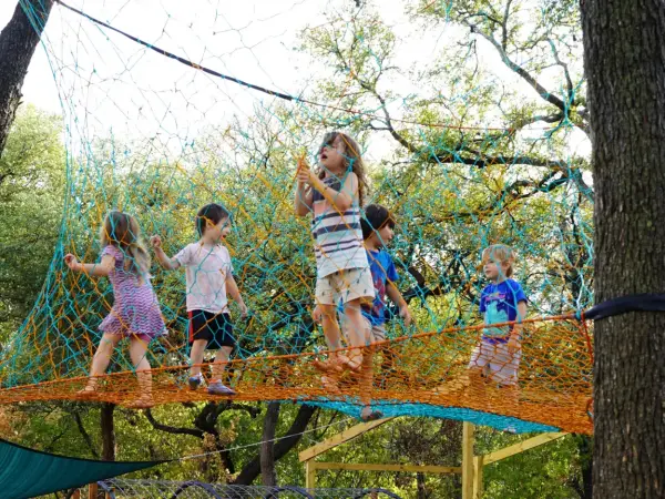 Crochet Playgrounds丨Ropes Course丨Indoor play equipment-NetsTribe