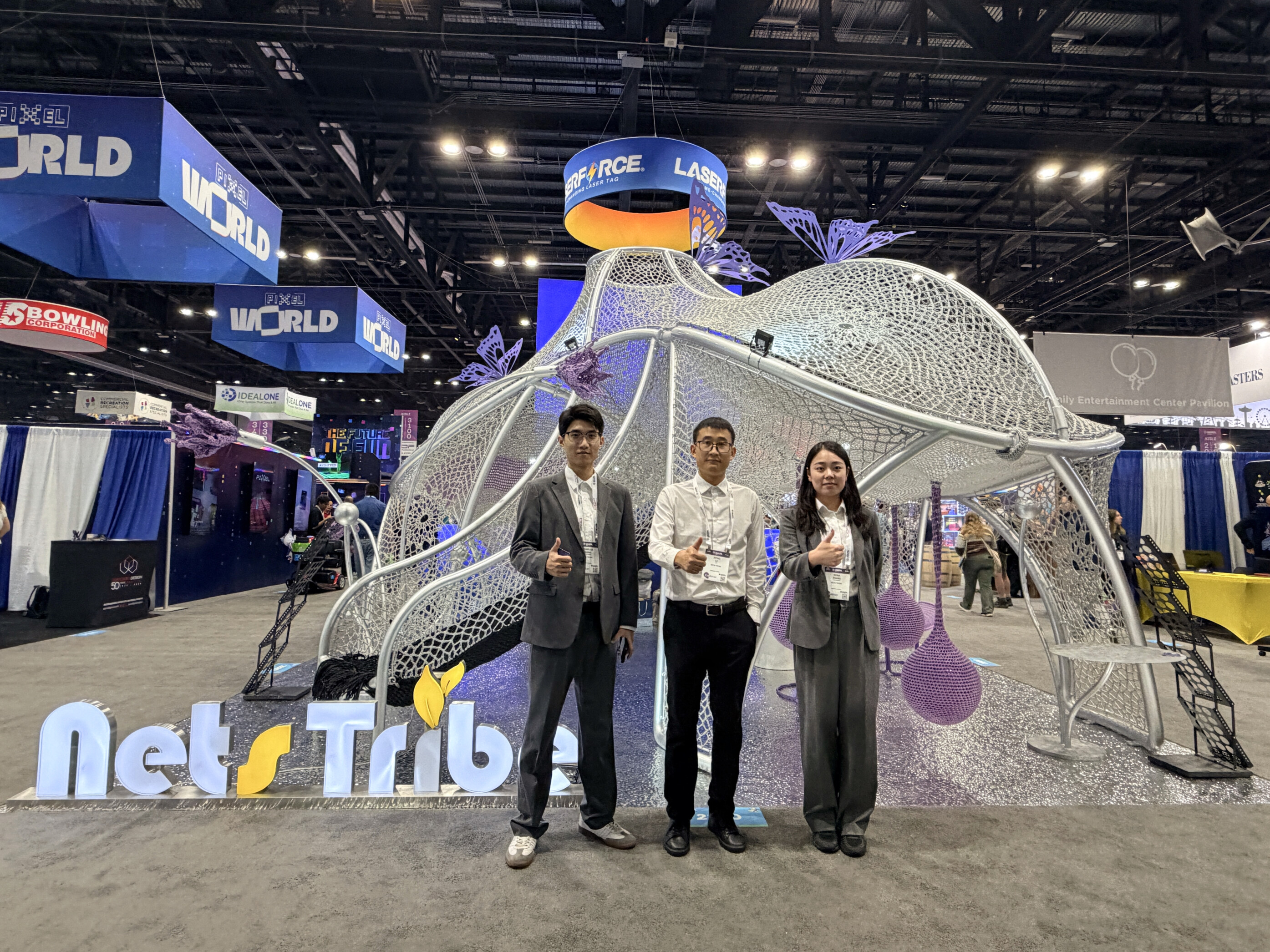  IAAPA Orlando 2025 | “Cocoon Born” Immersive Rope-Net Installation