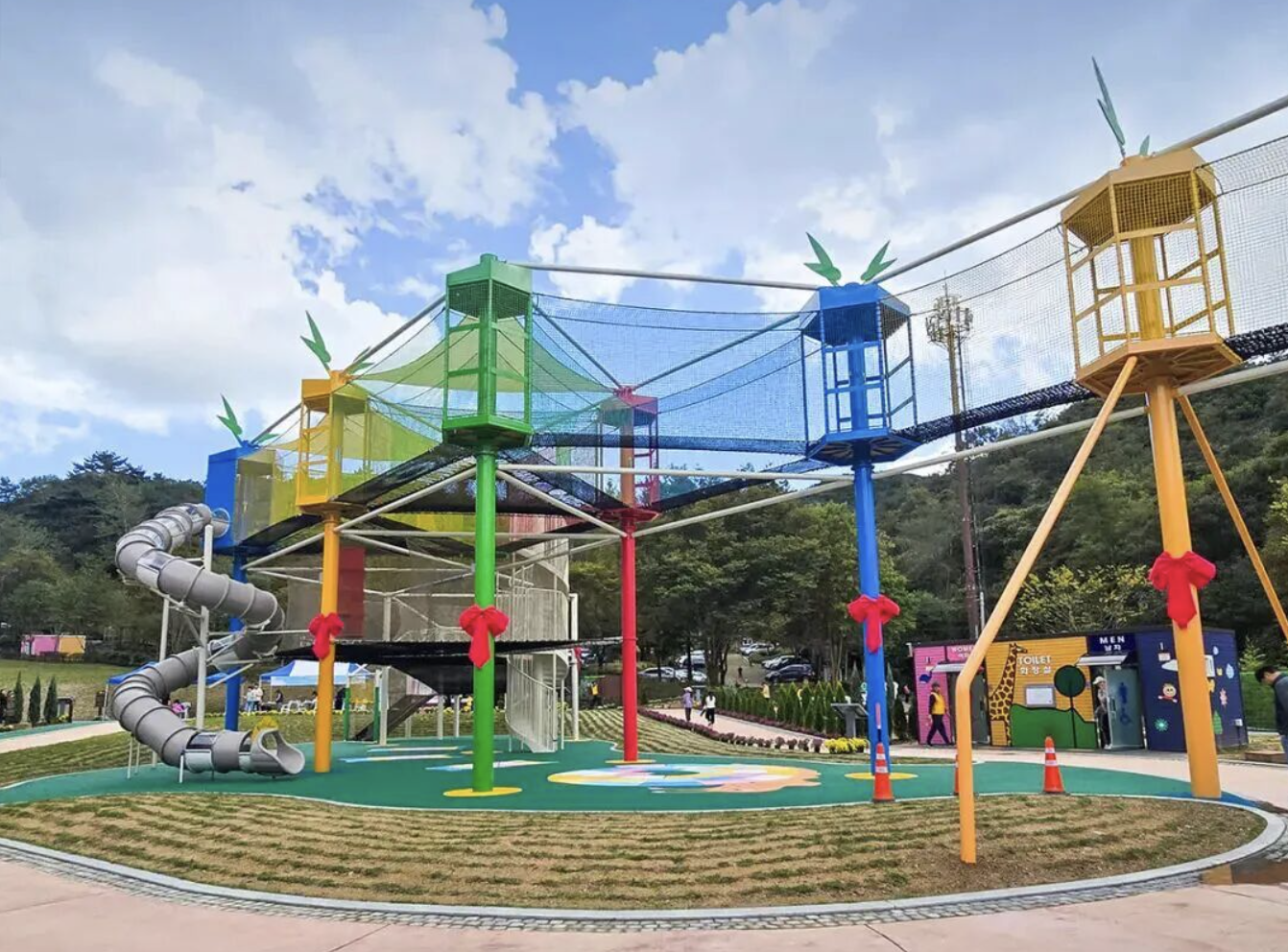 Matrix Rope-Net High Ropes Adventure Tower