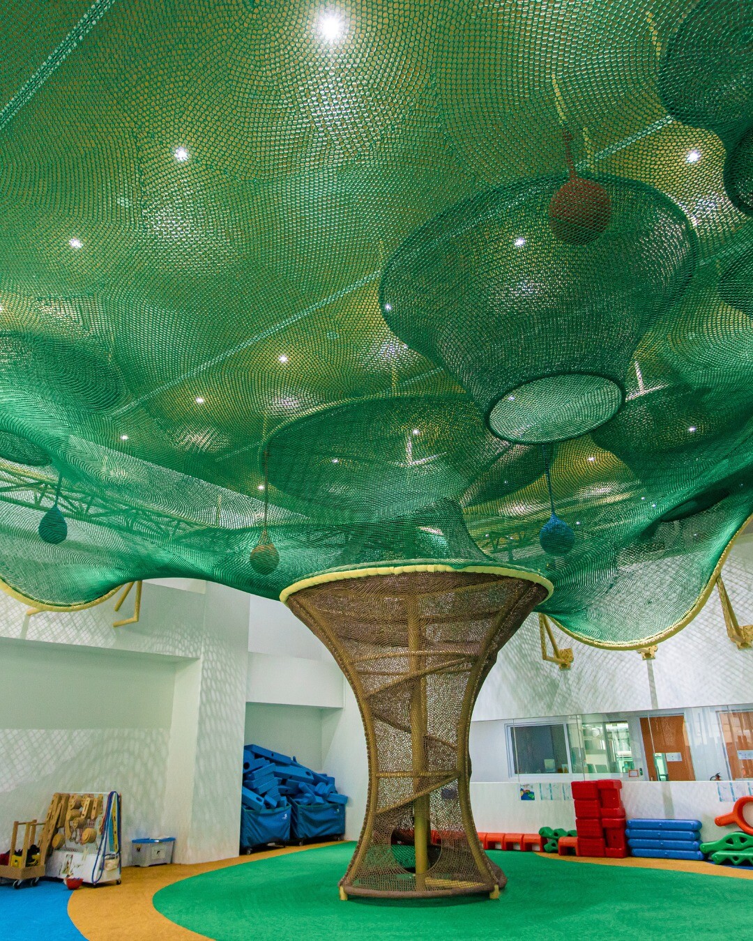 Rainbow Tree Rope Climbing Net