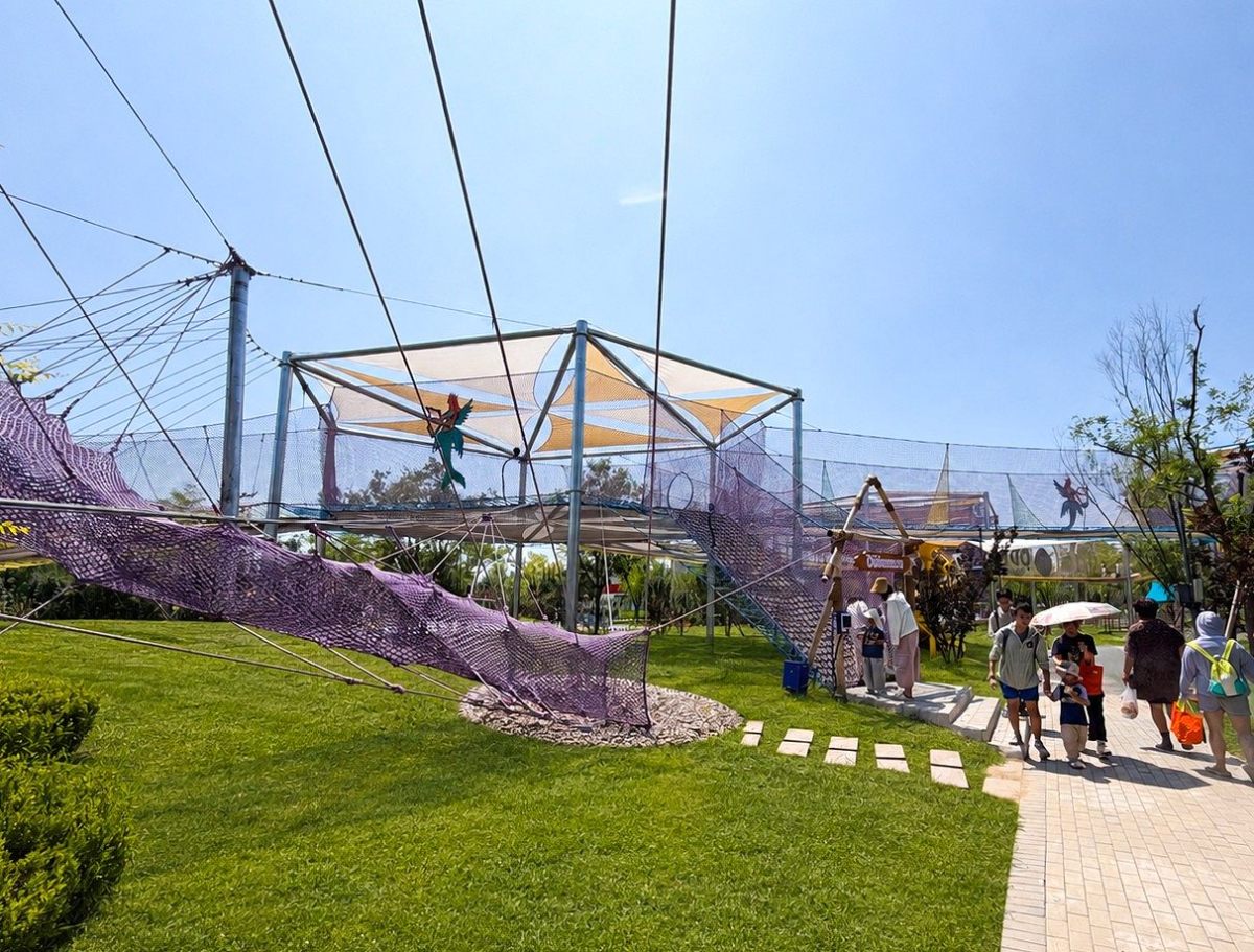 10 Park and Green Space Renovation | Creating an Immersive, Non-Motorized Rope Adventure Park