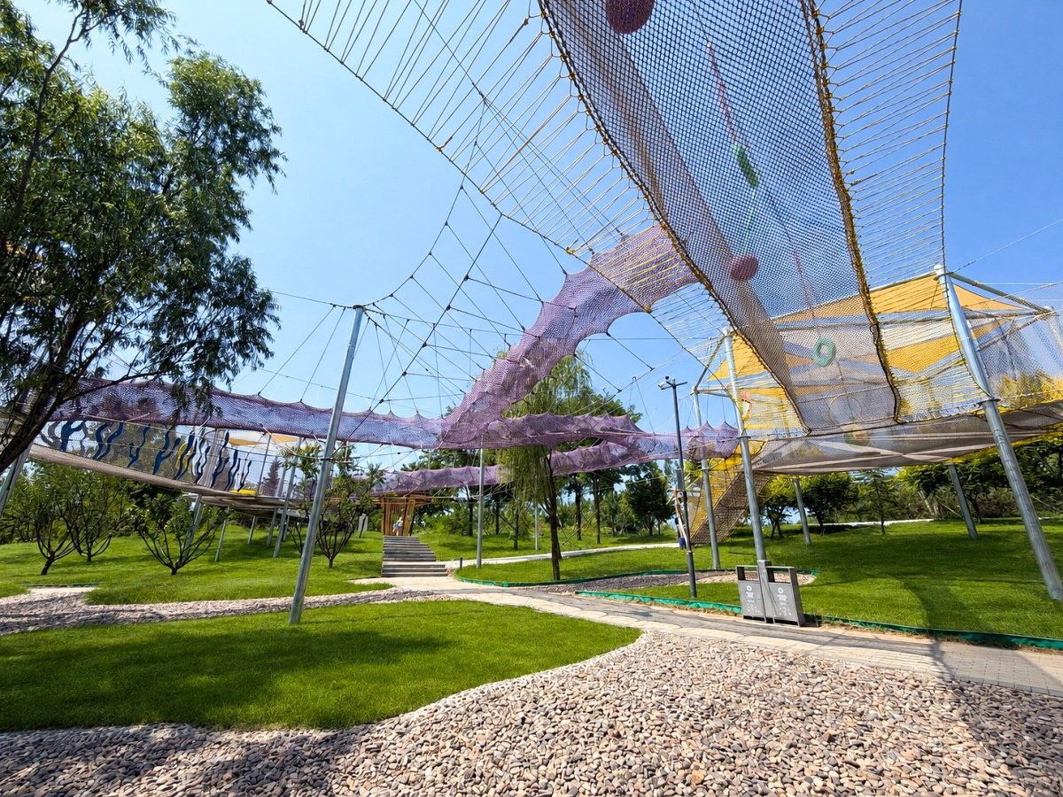8 Park and Green Space Renovation | Creating an Immersive, Non-Motorized Rope Adventure Park