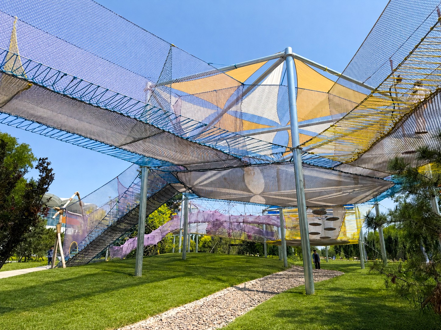 Park and Green Space Renovation | Creating an Immersive, Non-Motorized Rope Adventure Park