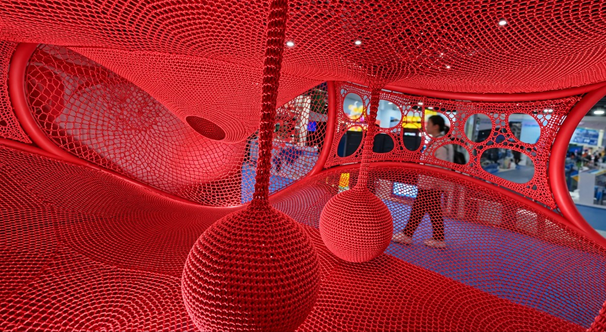 ​Nets Tribe Presents X-Node Rope Net Installation at IAAPA Expo Europe 2026