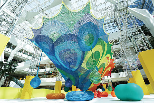 Crochet playground丨Indoor rope net playground equipment