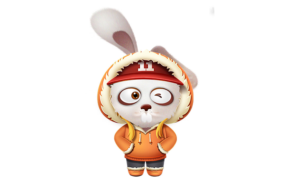 Sakura Valley Rabbit IP Design