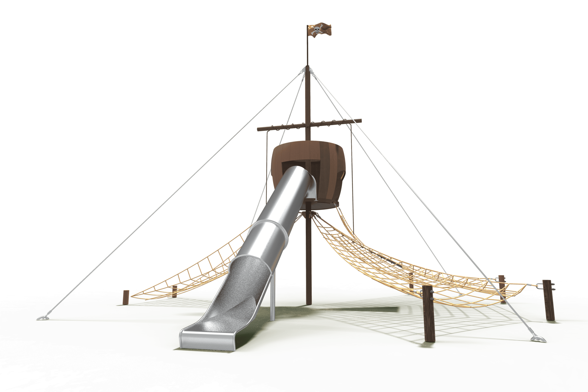 Pirate ship climbing equipment