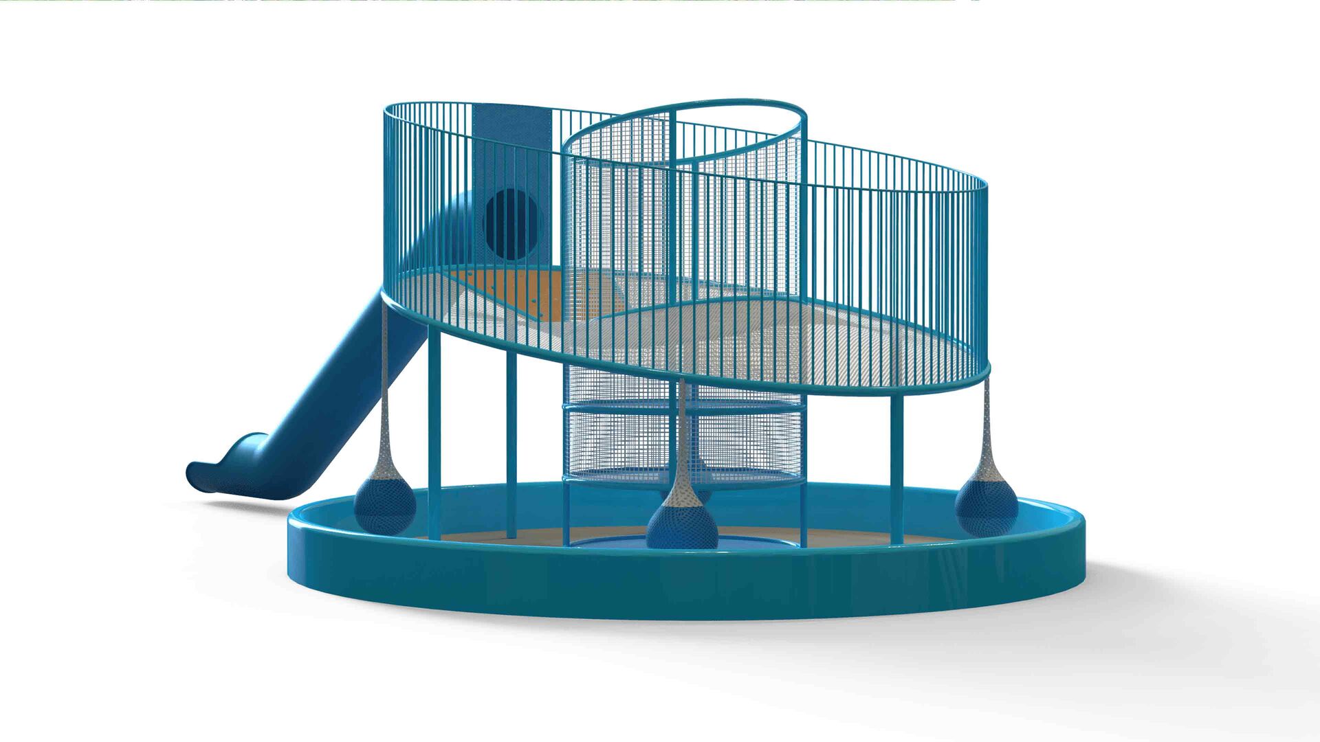 Dislocated space station