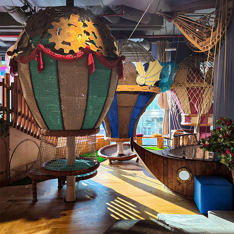 Qatar classic hot air balloon amusement equipment new landing!