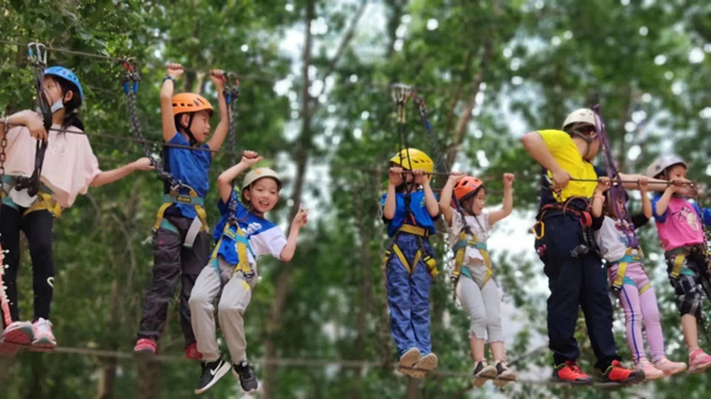 Jungle Rope Course amusement equipment future development new trend!