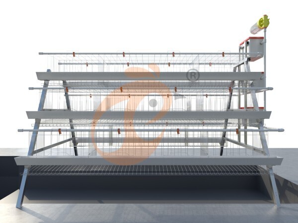 100 - 10,000 Layers A Type Manual Battery Cage