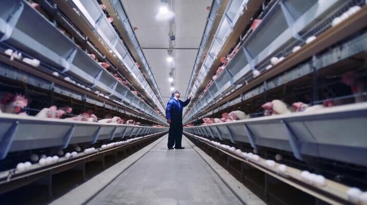 Nigerian local poultry cage for layer in poultry farm