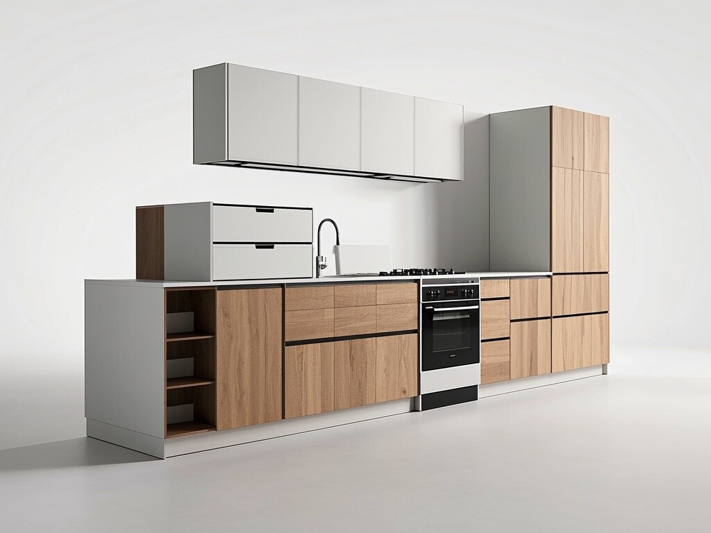 Premium Custom Panel Kitchen Cabinets - Modular, Eco-Friendly & Budget-Smart Storage Solutions