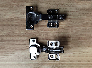 Straight arm hinge