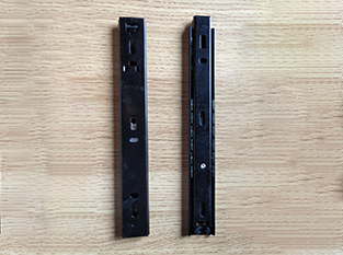 Two fold slides
