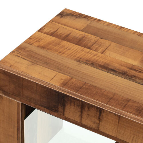 TV Stand with LED RGB Lights Flat Screen TV Cabinet