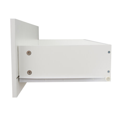 Modern White Remote Control Lights 20 Colors LED TV Stand