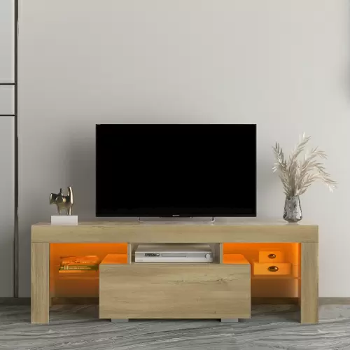 RGB LED TV Stand Lights Flat Screen TV Cabinet