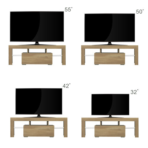 RGB LED TV Stand Lights Flat Screen TV Cabinet
