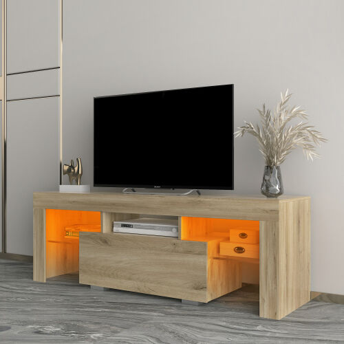 RGB LED TV Stand Lights Flat Screen TV Cabinet
