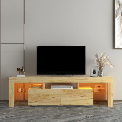 Living Room Furniture TV Stand Cabinet Oak