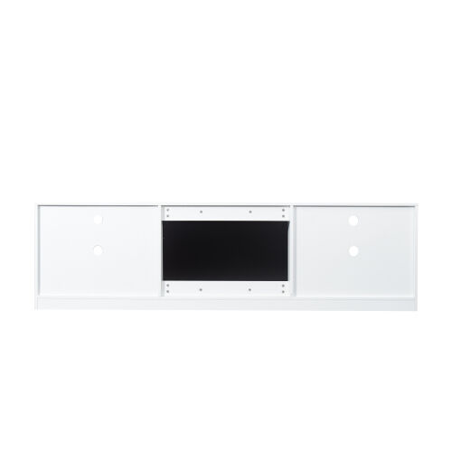 Electric Fireplace TV Console,White