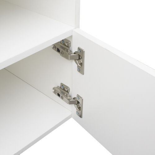 Modern Minimalist TV Cabinet Living Room with 20 colors LED Lights