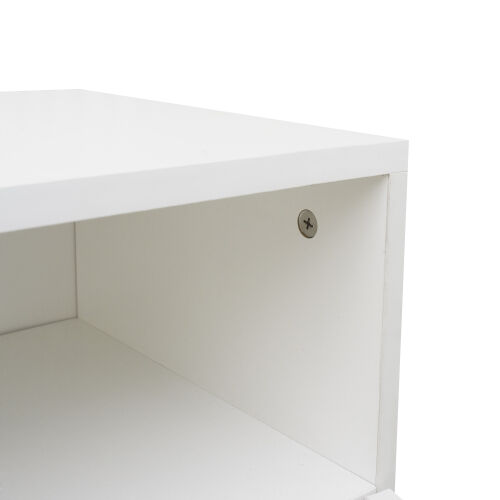 Modern Minimalist TV Cabinet Living Room with 20 colors LED Lights